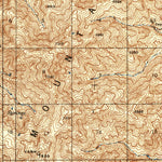 United States Geological Survey Eugene Mountains Area, NV (1942, 62500-Scale) digital map