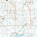 United States Geological Survey Eugene Mountains, NV (1985, 100000-Scale) digital map