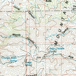 United States Geological Survey Eugene Mountains, NV (1985, 100000-Scale) digital map