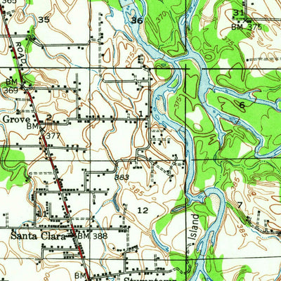 United States Geological Survey Eugene, OR (1946, 62500-Scale) digital map