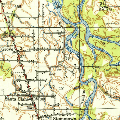United States Geological Survey Eugene, OR (1949, 62500-Scale) digital map