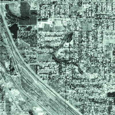 United States Geological Survey Eugene West, OR (1975, 24000-Scale) digital map