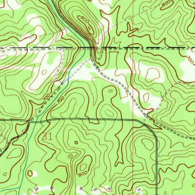 United States Geological Survey Eulaton, AL (1956, 24000-Scale) digital map
