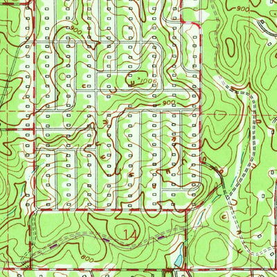 United States Geological Survey Eulaton, AL (1956, 24000-Scale) digital map