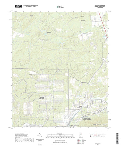 United States Geological Survey Eulaton, AL (2020, 24000-Scale) digital map