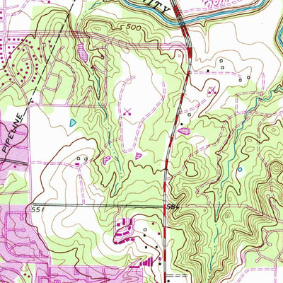 United States Geological Survey Euless, TX (1959, 24000-Scale) digital map