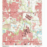 United States Geological Survey Euless, TX (1995, 24000-Scale) digital map