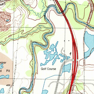 United States Geological Survey Euless, TX (1995, 24000-Scale) digital map