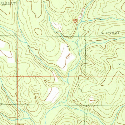 United States Geological Survey Eunice, MO (1987, 24000-Scale) digital map