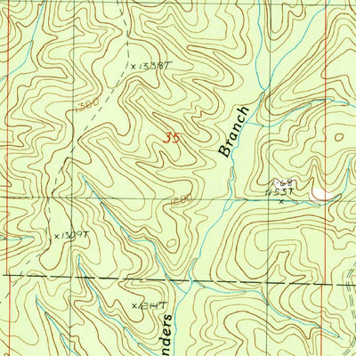 United States Geological Survey Eunice, MO (1987, 24000-Scale) digital map