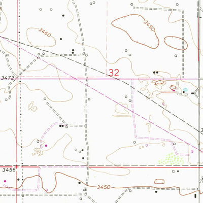 United States Geological Survey Eunice, NM (1969, 24000-Scale) digital map