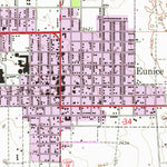 United States Geological Survey Eunice, NM (1969, 24000-Scale) digital map
