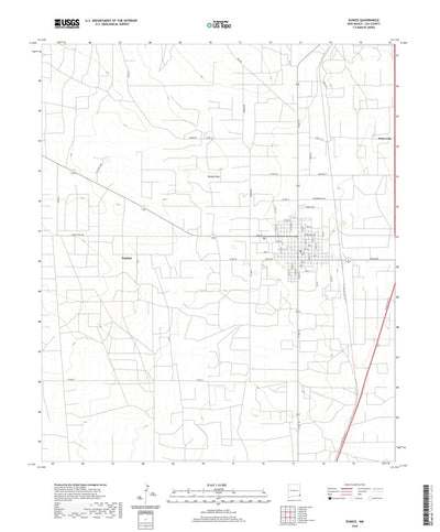 United States Geological Survey Eunice, NM (2020, 24000-Scale) digital map
