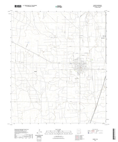 United States Geological Survey Eunice, NM (2023, 24000-Scale) digital map