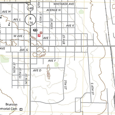 United States Geological Survey Eunice, NM (2023, 24000-Scale) digital map