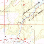United States Geological Survey Eunice North, LA (1983, 24000-Scale) digital map