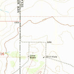 United States Geological Survey Eunice SE, TX-NM (1969, 24000-Scale) digital map