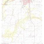 United States Geological Survey Eunice South, LA (1983, 24000-Scale) digital map