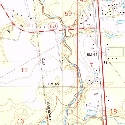 United States Geological Survey Eunice South, LA (1983, 24000-Scale) digital map