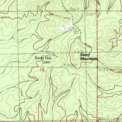 United States Geological Survey Eupora, MS (1983, 24000-Scale) digital map