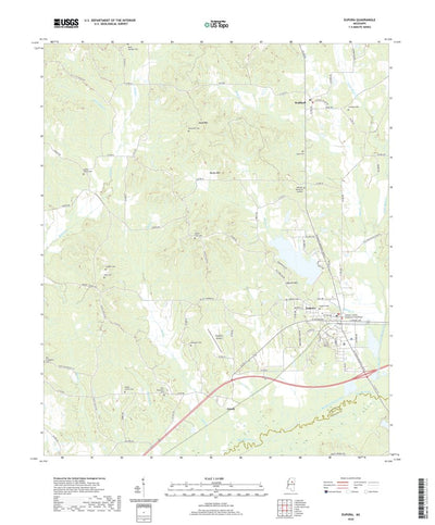 United States Geological Survey Eupora, MS (2020, 24000-Scale) digital map