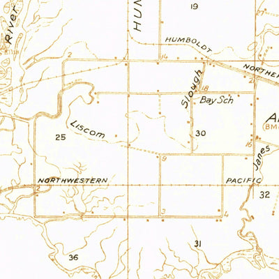 United States Geological Survey Eureka, CA (1933, 48000-Scale) digital map