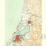 United States Geological Survey Eureka, CA (1951, 62500-Scale) digital map