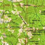 United States Geological Survey Eureka, CA-OR (1961, 250000-Scale) digital map