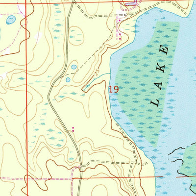 United States Geological Survey Eureka Dam, FL (1970, 24000-Scale) digital map