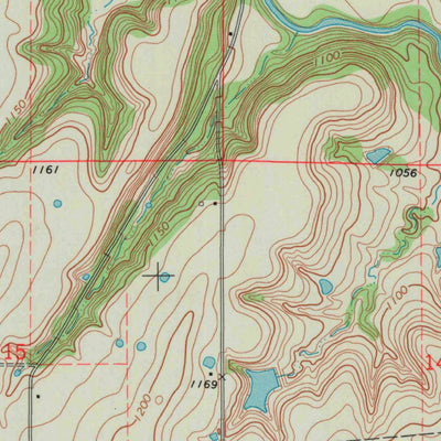 United States Geological Survey Eureka, KS (1971, 24000-Scale) digital map
