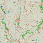 United States Geological Survey Eureka NE, KS (1971, 24000-Scale) digital map