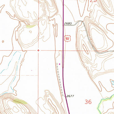 United States Geological Survey Eureka North, MT (1963, 24000-Scale) digital map