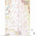 United States Geological Survey Eureka North, MT (1997, 24000-Scale) digital map
