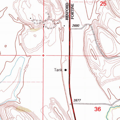 United States Geological Survey Eureka North, MT (1997, 24000-Scale) digital map