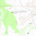 United States Geological Survey Eureka Ranch, AZ (1972, 24000-Scale) digital map