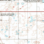United States Geological Survey Eureka, SD-ND (1985, 100000-Scale) digital map