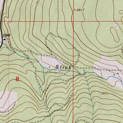 United States Geological Survey Eureka South, MT (1997, 24000-Scale) digital map