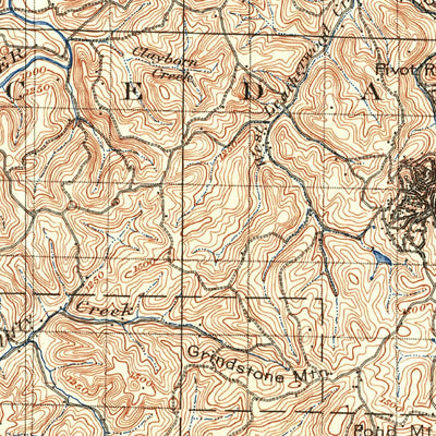 United States Geological Survey Eureka Springs, AR-MO (1900, 125000-Scale) digital map