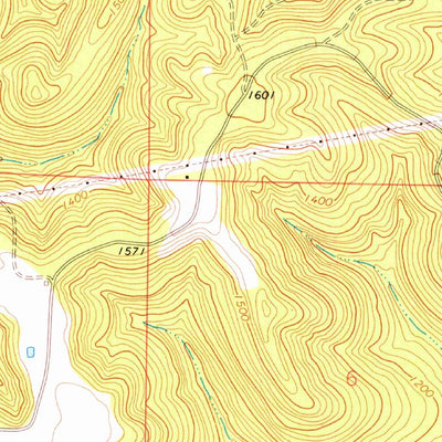 United States Geological Survey Eureka Springs, AR-MO (1972, 24000-Scale) digital map