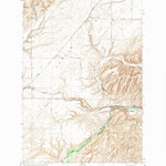 United States Geological Survey Eureka, WA (1966, 24000-Scale) digital map