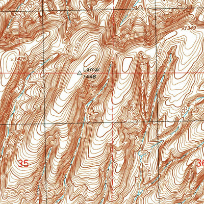 United States Geological Survey Eureka, WA (1991, 24000-Scale) digital map