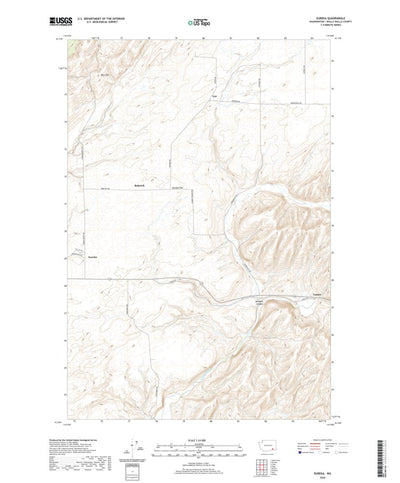 United States Geological Survey Eureka, WA (2020, 24000-Scale) digital map