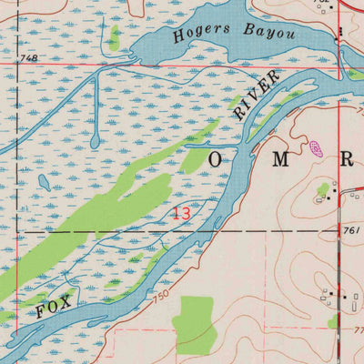 United States Geological Survey Eureka, WI (1961, 24000-Scale) digital map