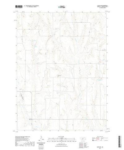 United States Geological Survey Eustis SW, NE (2021, 24000-Scale) digital map