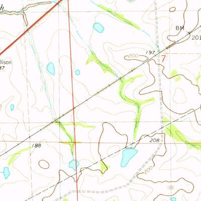United States Geological Survey Eutaw, AL (1980, 24000-Scale) digital map