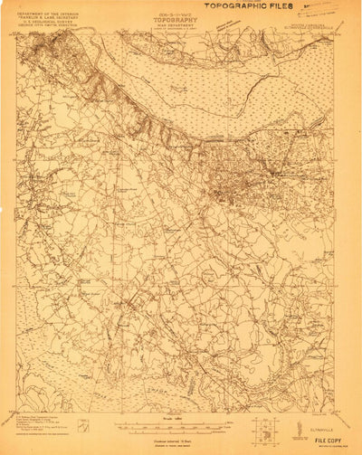 United States Geological Survey Eutawville, SC (1920, 48000-Scale) digital map