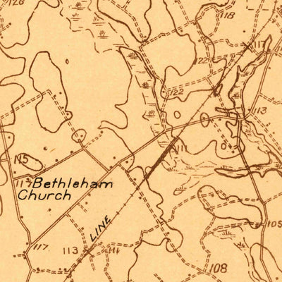 United States Geological Survey Eutawville, SC (1920, 48000-Scale) digital map