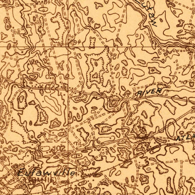 United States Geological Survey Eutawville, SC (1920, 48000-Scale) digital map