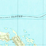 United States Geological Survey Eutawville, SC (1979, 24000-Scale) digital map
