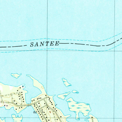 United States Geological Survey Eutawville, SC (1979, 24000-Scale) digital map